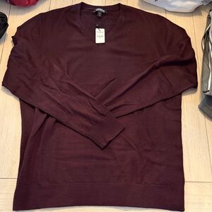 Men's Burgundy Sweater